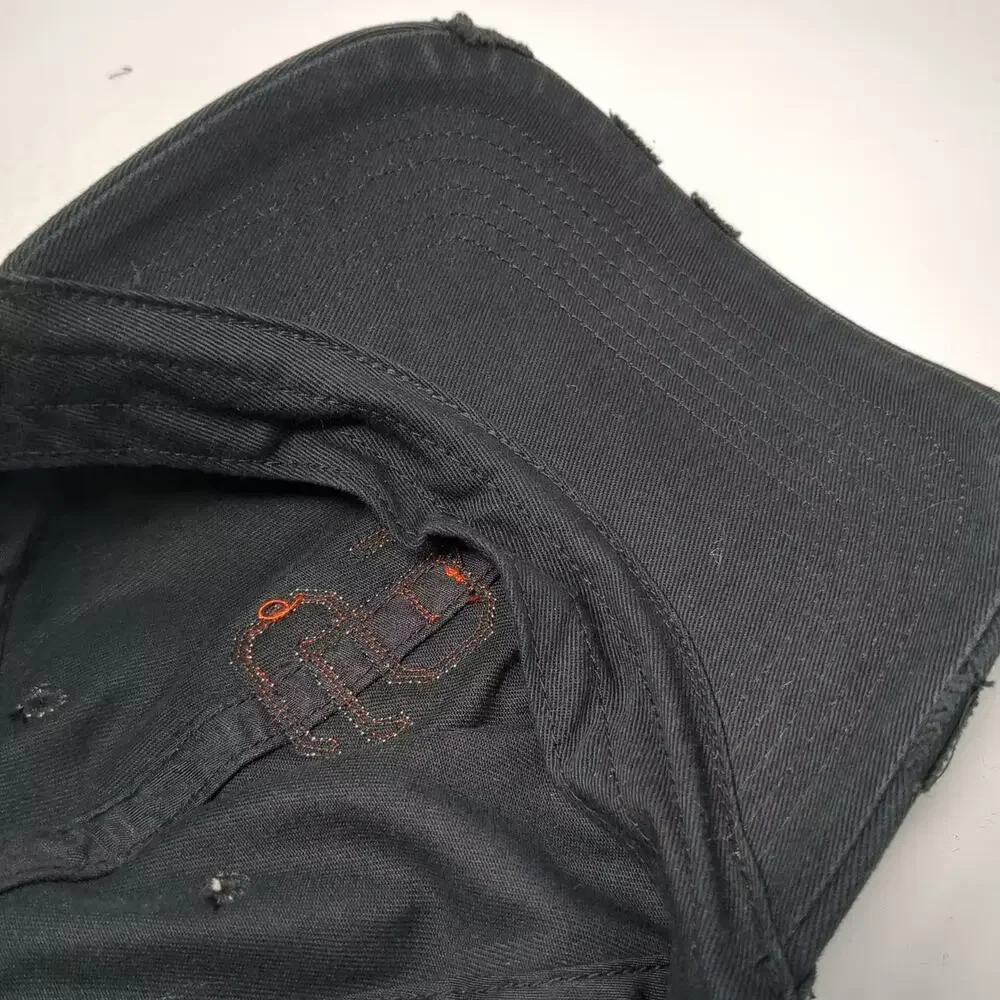 '47 San Francisco Giants MLB Black Baseball Cap XL Distressed SF Logo 1958 Back